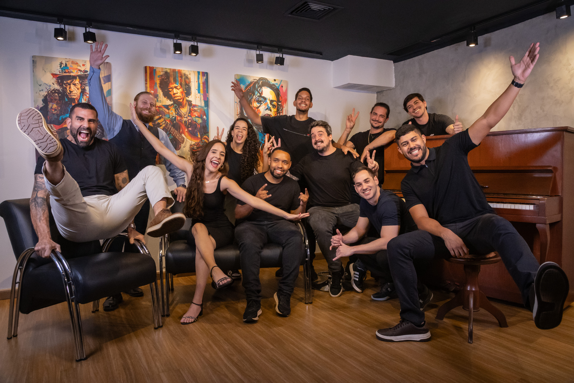 Equipe Artfex - descontração